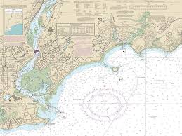 Long Island Sound Charles Island Nautical Chart Sailcloth