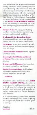 bobbi brown makeup manual