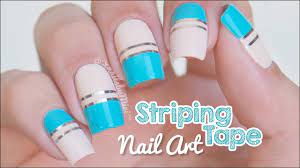 striping tape nail art you