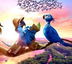 rio 2 birds blu hd wallpaper peakpx