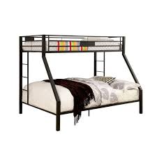 bowery hill twin over queen metal bunk