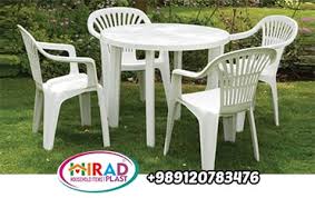 plastic table and chair set for