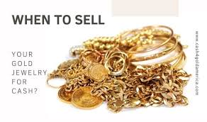 when to sell your gold jewelry for cash