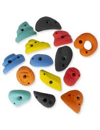 Vibrant Handholds Set Of 5