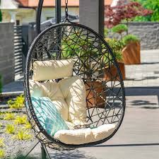 Lea Swinging Garden Chair Lava