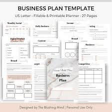 Business Plan Template Business