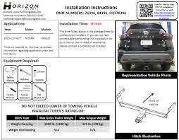 trailer tow hitch for 21 24 nissan
