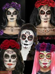 day of the dead makeup tattoo kit