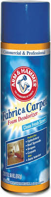 fabric and carpet foam deodorizer