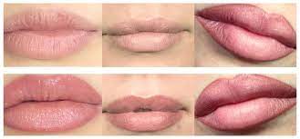 permanent makeup lips microblading