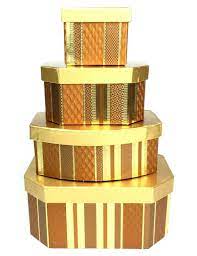 copper gold fancy stacking tower