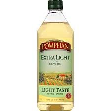 Amazon Com Pompeian Extra Light Tasting Olive Oil Light And Subtle Flavor Perfect For Frying And Baking Naturally Gluten Free Non Allergenic Non Gmo 32 Fl Oz Single Bottle Grocery Gourmet Food