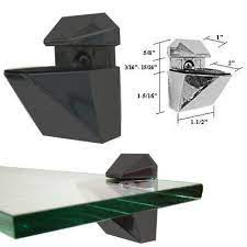 adjustable glass or wood shelf brackets