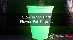 I took the garden down for winter and after a spring. How To Make Glow In The Dark Flower Pots We Used Techno Glow Paint Youtube