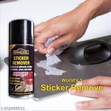 shinezol clear sticker remover spray