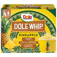 dole whip frozen treat cups pineapple