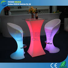 led light up outdoor furniture for wedding