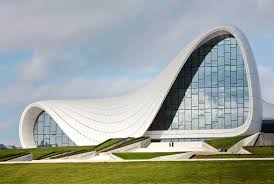 Kütüphane, müze, konser salonu, medya merkezi, sanat galerileri, yapay göl ve göl kafeteryası ile haydar aliyev kültür merkezi azerbaycan'ın kültür tarihine geçecek bir yapı niteliğindedir. Haydar Aliyev Kultur Merkezi Zaha Hadid Architects Arkitektuel