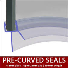 Pre Curved Shower Seal Strip Screens