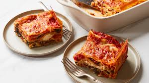 vegetarian lasagna with easy roasted