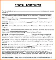 Real Estate Rental Agreement Template Glotro Co
