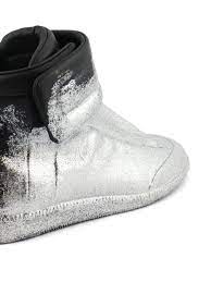 future glitter leather sneakers