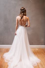 Sexy Backless Wedding Dress Beautiful Backless Wedding Dresses And Gowns Strappy Back Lace And Tulle Wedding Dress Wedding Dress A Line Wedding