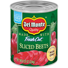 del monte canned beets sliced canned