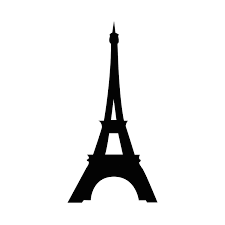Eiffel tower silhouette, detailed drawing, vector illustration. Pin On Etching