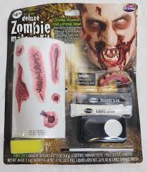 deluxe zombie makeup kit for