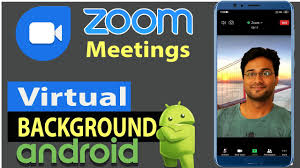 use zoom meetings virtual background