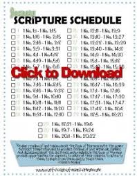 Book Of Mormon Reading Calendar Read The Book Of Mormon 15