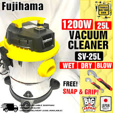 fujihama vacuum cleaner 25l stainless