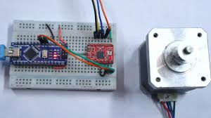 control stepper motor with arduino