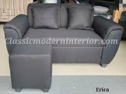 erica sofa with stool clicmodern