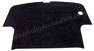 volvo p1800 trunk carpet 1961 69 black
