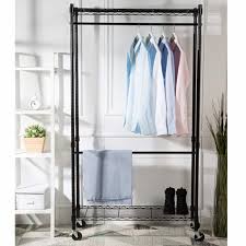 Buy top selling products like titan™ stainless steel dual install double curved shower rod and simplify commercial grade chrome double hang closet rod. Stainless Steel Double Hanging Rod Garment Rolling Closet Organizer Rack Buy Balcony Garment Drying Rack Storage Stainless Steel Portable Display Stand Bag Organizer Display Rack For Clothing Product On Alibaba Com