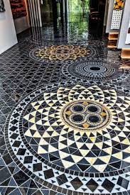 mosaic tile flooring