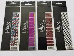 minx nails foil wraps brand new nail