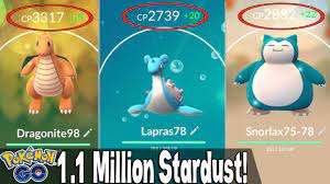 OMG! MAXING BEST POKEMON! Lapras, Dragonite & More! Big Stardust Power-Up  Spree in Pokemon GO - YouTube