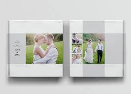 Minimalist Square Wedding Album By Adekfotografia Graphicriver