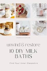 10 diy milk bath soaks