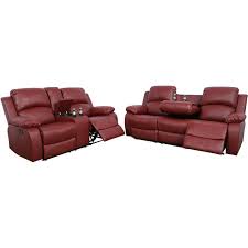 recliner pu sofa set
