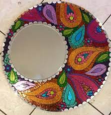 Stained Glass Mosaic Mirror