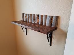 Reclaimed Wood Rustic Shelf Rustic