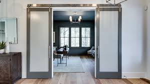 Stylish Modern Barn Doors With Glass