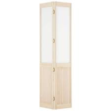 Pine Wood Interior Bi Fold Door