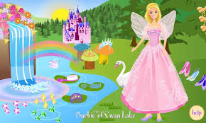 barbie of swan lake odette dress up
