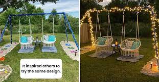 Woman S Upcycle Proves Swing Sets Aren