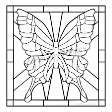 Stained Glass Erfly Pattern Pdf